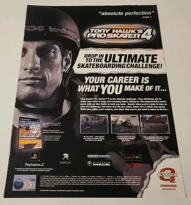 Tony Hawk Pro Skater 4 Ad