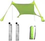 B Tent Suns Shelter Sunblock Shading Cool Shed for Fishing Camping Green
