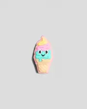[Crocs] Crocs Ice Cream Cone With Smile Jibbitz One Size