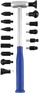Ding Repair Hammer - Auto Body Repair Tools with 15 Heads - Automotive Damage Fix Set for Motorcycle, Vehicle Accessories