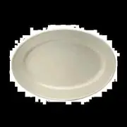 Oneida F1000000361 Classic Cream White 11.75"x 8.25" Oval Porcelain Platter