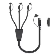 SAE Splitter 2FT - SAE Y Splitter Extension Cable with SAE Connector Polarity