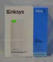 Brand new Linksys Atlas 6 Mesh Router WIFI 6 Dual Band Shrinkwrapped 1 Node
