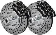 Wilwood Brake Kit, Front, DP-DB Pro Series, Lug, 11.00 Rotor, SRP, Black, For Ford, For Mercury, Kit