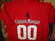 CAPTAIN MORGAN 00 T SHIRT MEDIUM - NEW COOL RARE