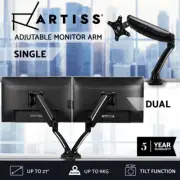 Artiss Monitor Arm Mount Dual Single Gas Desk Stand Computer HD LCD TV Screen