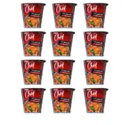 Instant Noodles Mamee Chef Curry Laksa 72 gm Halal 12 CUPS