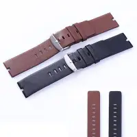 在飛比找Yahoo!奇摩拍賣優惠-手錶帶moto360一代真皮錶帶 智能手錶皮帶 男女針紋皮錶