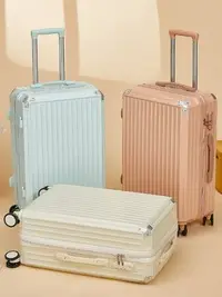 在飛比找Yahoo!奇摩拍賣優惠-rimowa/日默瓦同款行李箱拉桿箱24寸女旅行箱靜音萬向輪