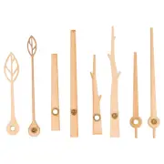 4 Sets Rustic Clock Hands Frameless Wall Wooden Replacements
