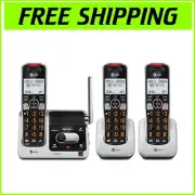 DECT 6.0 3-Handset Cordless Phone with Digital Answering Machine & Call Blocking