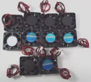 x10 24V DC BOX COOLING FAN 40X40X1OMM BRUSHLESS JST 2 PIN 2.54 CONNECTOR 3D USA