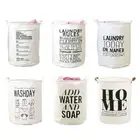 1Pcs Large Capacity Home Organizer Cotton Linen Material Toy Storage Hamper
