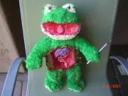 18" Angry Evil Dissected Bloody Frog Plush Halloween Horror Prop Easter GIft