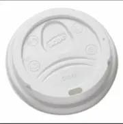 Dixie Sip-Through Dome Hot Drink Lids for 10 oz Cups White 1000/Carton