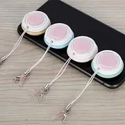4PCS Phone Screen Cleaning Ball, Reusable Touch Screen Glass Cleaner Cleaning Tools with Bracelet Hook Design, Macaron Screen Wipe Brush for Computer Glasses Camera Lenses