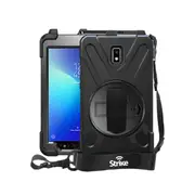 Strike Rugged Case with Hand Strap and Lanyard for Samsung Galaxy Tab Active 2