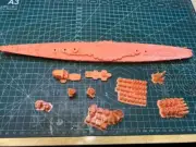 3D Printed 1/700 Italian Navy Heavy Cruiser Venice Class Unpainted Model Kit