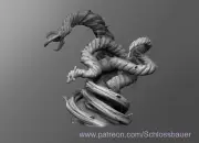 Nanoshard Swarm Demon Monster Manual 28mm Scale DND D&D Tabletop Miniature SB