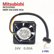 NC5332H61 MMF-04C24DS-RCA 24V 0.09A 3-pin Mitsubishi inverter driver fan