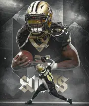 525478 ALVIN KAMARA Football Touchdown 1 36x24 WALL PRINT POSTER