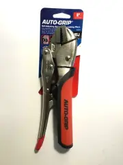 AUTO-GRIP #42001 AUTO-GRIP 8" SELF-ADJUSTING STRAIGHT JAW LOCKING PLIERS