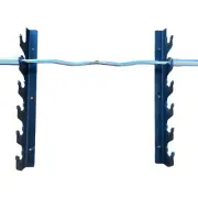 Wall Mounted 6 Bar Gun Rack Barbell Holder