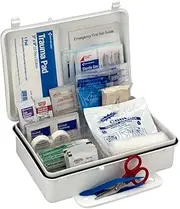 Pac-Kit by First Aid Only 6082 94 Piece #25 ANSI Weatherproof Plastic Case First Aid Kit