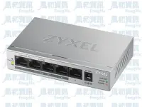 在飛比找Yahoo奇摩拍賣-7-11運費0元優惠優惠-ZYXEL GS1005HP 5埠無網管Gigabit Po