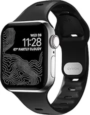 Nomad Sport Slim Strap Watchband for Apple Watch, Black, 41 mm