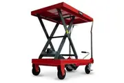 T-REX 500KG Hydraulic Scissor Lift Platform Trolley, Heavy-Duty, for Material Handling