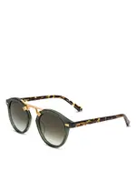 Krewe Stl Ii Round Sunglasses, 48mm