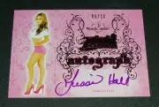 2015 Benchwarmer JESSICA HALL Pink Archive #41 Pink Foil Autograph/10 PLAYBOY