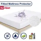 100% Waterproof Bed Mattress Protector Terry Cotton BabyCot Single/King/KS Size