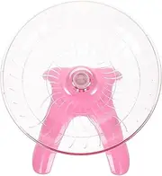 GANAZONO Hamster Flying Saucer Exercise Wheel Silent Pet Amusement Device for Animals Safe Running Disc for Mice Hedgehogs Random Color