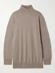 [The Row] The Row - Jabari Cashmere Turtleneck Sweater - Beige - medium medium Neutrals