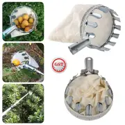 Metal Fruit Picker Head Garden Orchard Mango Pear Peach Picking Catcher Tool AUS