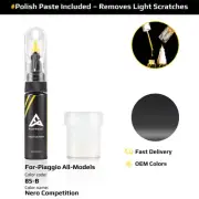 Touch Up Paint For Piaggio All Models 85/B Nero Competition With Polish Paste