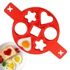 7 Holes Silicone different Mold Pancake Maker Nonstick Egg Ring Maker ForKitchen