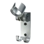 180�� Rotating Adjustable Shower Head Holder Chrome Bracket Bathroom Wall Mounted Holder