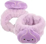 [FOMIYES] 1 Pair Whimsical Wristbands for Washing Face Absorbent Skin Care Accessories Soft Arm Bands for Daily Routines Comfortable Face Wash Wristbands