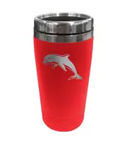 Redcliffe Dolphins NRL Stainless Steel Travel Mug Reusable Eco Cup