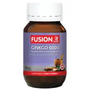 Fusion Health Ginkgo 6000 | 60 tablets