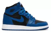 Size 7Y - Nike Air Jordan 1 Retro High OG GS Marina Blue '575441-404' GS