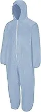 Bulwark Flame Resistant PVC Coated Chemical Splash Disposable Hooded Coverall