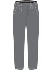 Snr Mid Grey Melange Trousers