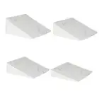 Dreamz Bedding Wedge Pillow Memory Foam Cushion Back Neck Support Bamboo Cover