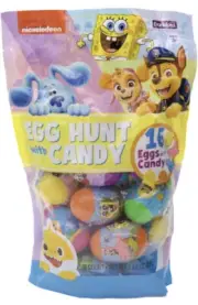 NICKELODEON EGG HUNT~14 EASTER EGGS WITH CANDY~BABY SHARK/SPONGEBOB/PAW PATROL