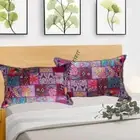 Patchwork Throw Pillow Cover 16x24'' Set Of 2 Cushion Cover Home Decor Pillows