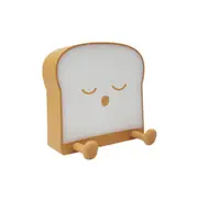 Usb Charging Toast Bread Night Light Single And Double-Sided Luminous Shape Bedside Lamp